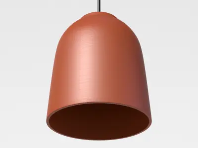 Touch Pendant Lamp Flat 3D model
