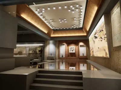museum 3D model purchase