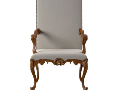 Armchair Massant Regence RTFA10 3D model