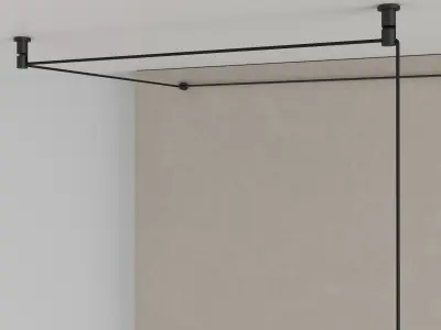 Decorative wall panel set 115 3D model