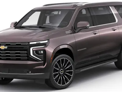 Suburban High Country SUV  2025  3D model