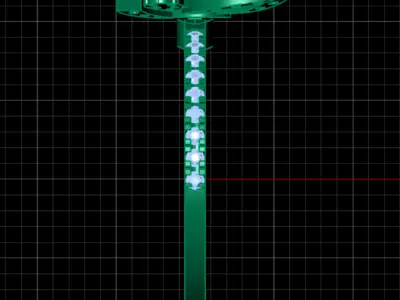 Buterfly ring 3D print model