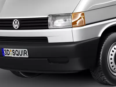 Volkswagen T4 Van 1990-2003 3D model