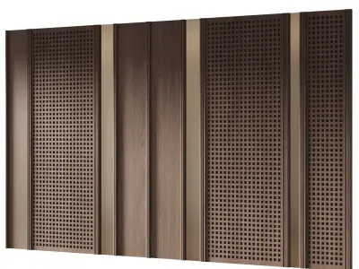 Decorative V50 Wall Panels 3D model