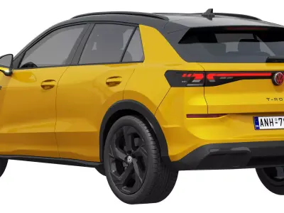 Volkswagen T-Roc R-Line 2026 3D model
