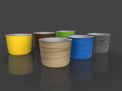 3d model of Pot holder for plants 3D print model