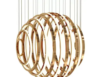 AERRONDO by Romatti chandelier 3D model