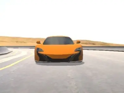 Mclaren Mobile Game Ready Low-poly 3D model