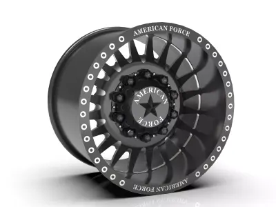 AMERICAN FORCE DUALLY  WHEEL 3D print model