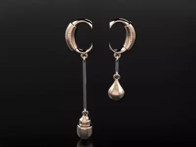 Chloe earrings  3D print model