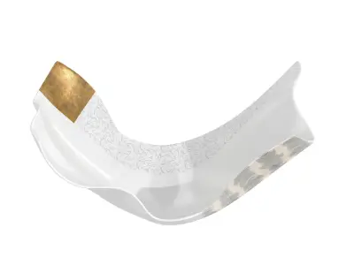 Modern contemporary vases 3D model