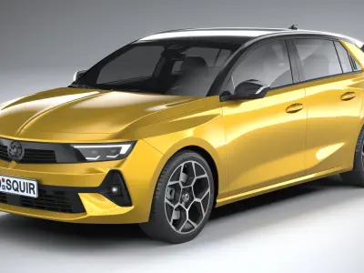 Vauxhall Astra 2022 3D model
