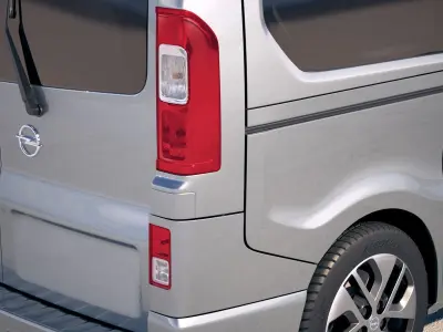 Opel Vivaro Passenger 2015-2018 6-door 3D model