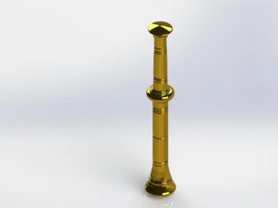 Mortar and Pestle Free 3D model