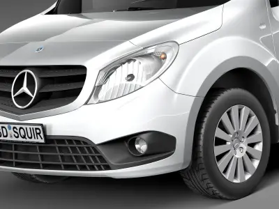 Mercedes-Benz Citan 2013 3D model