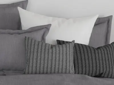 Bedroom set 12 3D model