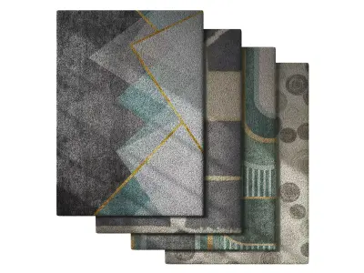 Rug Set 20 3D model