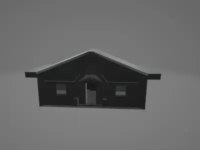 bunker Free low-poly 3D model