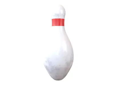 Duckpin Bowling v1 002 Low-poly 3D model