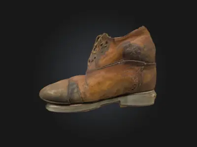 Worn Soles  Footprints of a Journey Lived 3D model