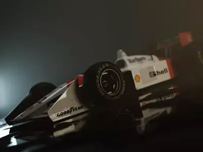 McLaren F1 MP4 - 4 1992 3D model