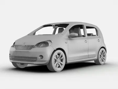 Skoda Citigo 2013 3D model
