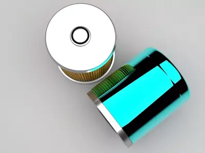 Car Oil Filters 3D model