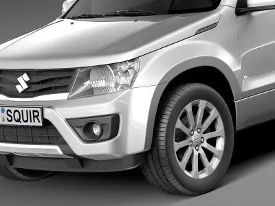 Suzuki Grand Vitara 3-door 2013 3D model