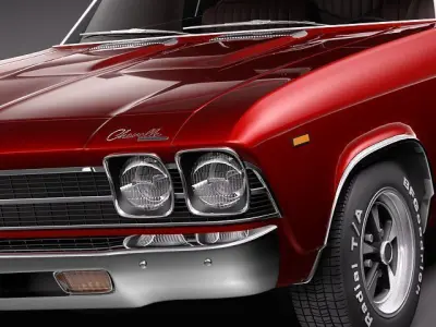 Chevrolet Chevelle SS CG 1969 3D model