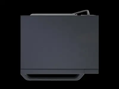 Black Inverter Modern Microwave 3D model
