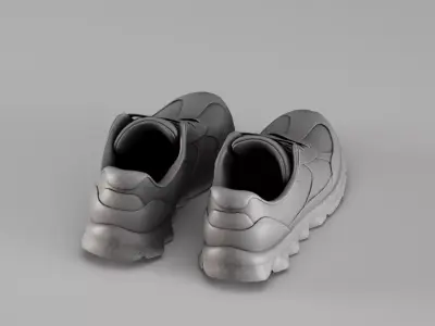 S00052 Sport Sneakers 3dp 3D print model