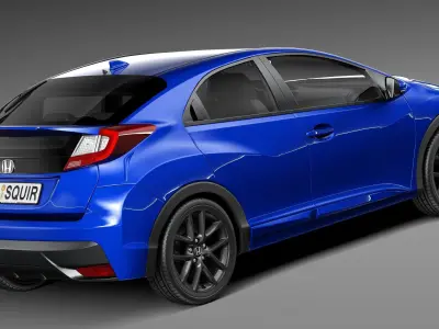 Acura Civic Sport 2015 3D model