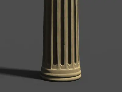 Doric column  Free 3D print model