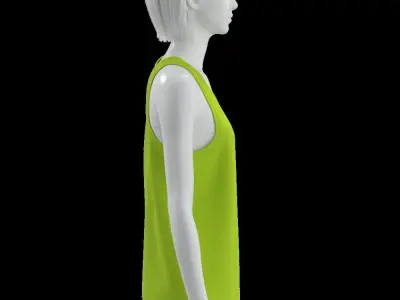 Nike Tank Top 3D model