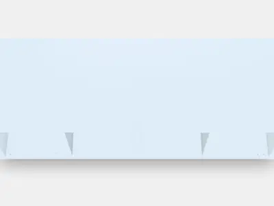 KALLAX Tv-bench Low-poly 3D model