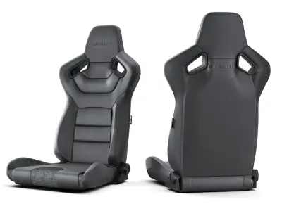 Braum Car Racing Seat 3D model