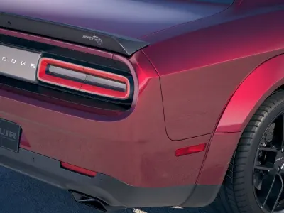 Dodge Challenger SRT Hellcat Widebody 2018 3D model