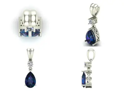 Pendant 57 3D print model