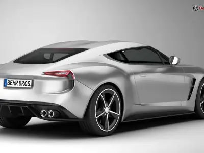 Generic Sport Coupe 3D model