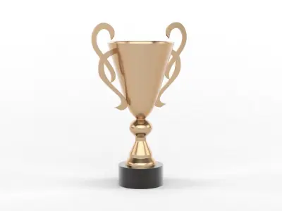 Trophy Cups 3D model 23