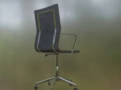 Chair office style 3D model