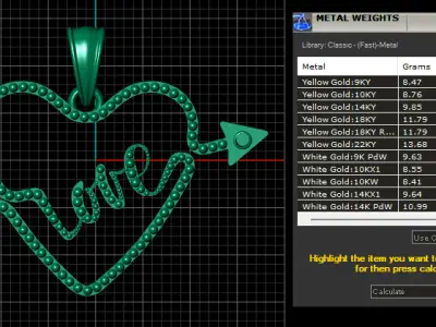 love PANDANT 3D PRINTABLE MODAL  3D print model
