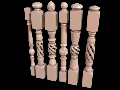 30 Baluster  3D model