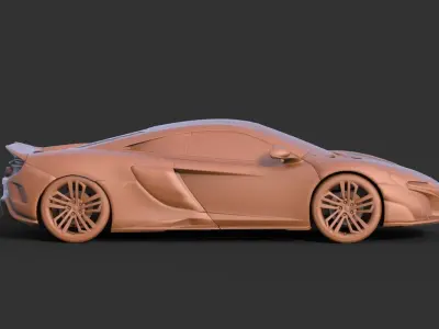 Mclaren 675LT 3D print model