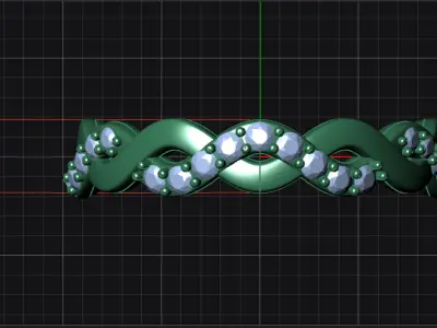 Ring Maritime02 15 5 3D Model 3D print model