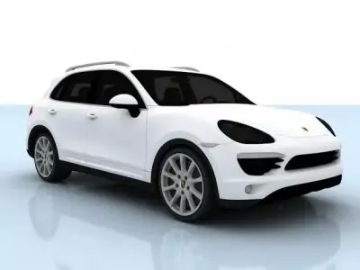 Porsche Cayenne 958 2010 3D model