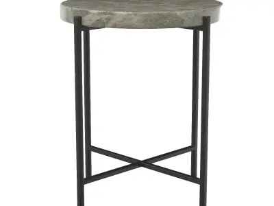 Cirque Accent Table Sand 3D model