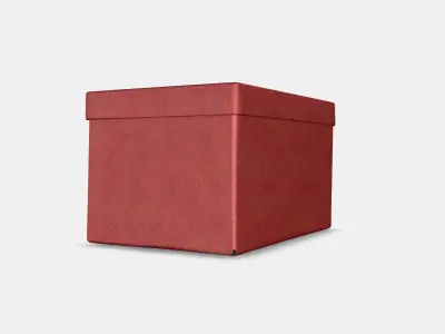 GJATTA Storage box with lid Low-poly 3D model