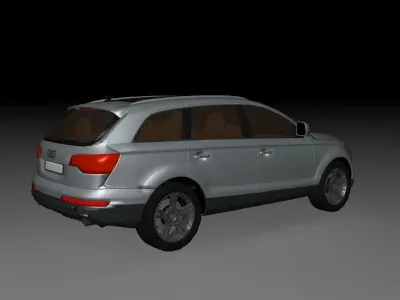 Audi Q7 Model 2020 3D model