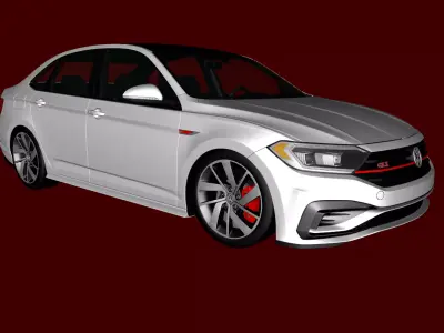 Volkwagen Jetta 2020 GLI 3D model
